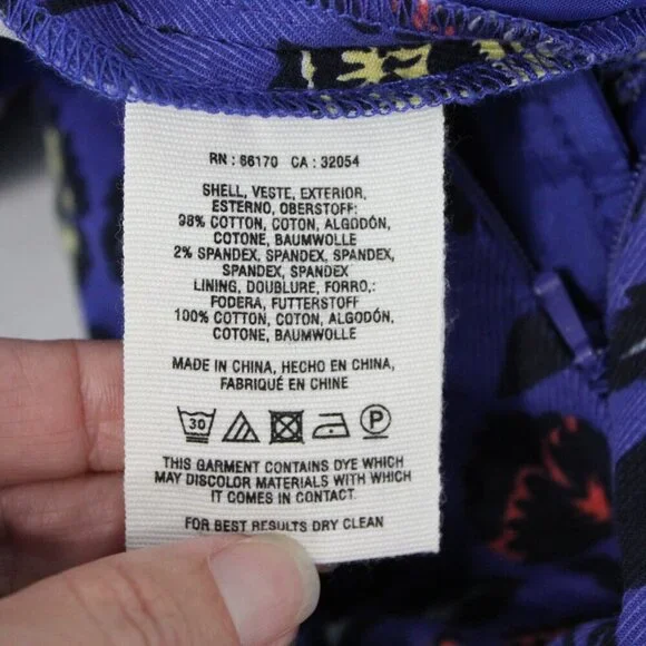 Cartonnier Anthropologie Womens Jumpsuit Romper Blue Straps Size 12 Knee Length - Picture 7 of 12